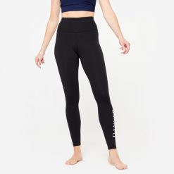 Legginsy do tańca nowoczesnego damskie Starever wysoki stan. Białe legginsy STAREVER, xl, bez wzorów, z elastanu, z podwyższonym stanem. W wyprzedaży za 59.99 zł.