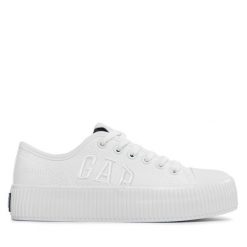 Trampki Gap. Białe trampki GAP, bez wzorów, bez zapięcia. Za 219.99 zł.