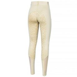 Legginsy do jazdy konnej damskie Start Kensington elastyczne, z pełnym lejem. Brązowe legginsy START, m, bez wzorów. Za 212.99 zł.