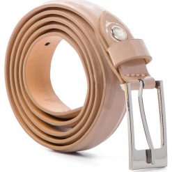 Paski ACCCESSORIES 1W2-015-SS19. Brązowe paski ACCCESSORIES, bez wzorów, ze skóry ekologicznej. W wyprzedaży za 20.99 zł.