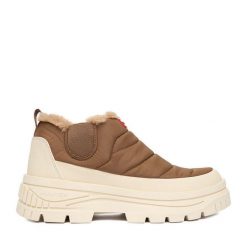 Śniegowce Hunter. Brązowe trapery i śniegowce Hunter. Za 299.99 zł.