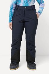 Damskie Spodnie funkcyjne HYPRAR wodoodporne zapięcie na rzep. Niebieskie spodnie narciarskie Ulla Popken, plus size, bez wzorów, z elastanu, narciarskie. Za 599.99 zł.