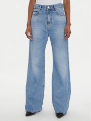 PINKO Jeansy 101733 Niebieski Regular Fit. Niebieskie jeansy Pinko, bez wzorów. Za 649.99 zł.