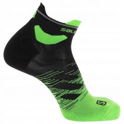 Skarpetki do biegania unisex Salomon Predict Ankle. Brązowe skarpety Salomon, bez wzorów, z elastanu. Za 54.00 zł.