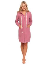 Doctor Nap Bluza w kolorze różowym rozmiar: XL. Różowe bluzy Doctor Nap, xl, bez wzorów, z bawełny, bez kaptura. Za 122.38 zł.