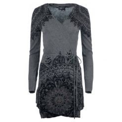 Desigual Sweter Damski Electra M Szary. Kardigany marki Desigual. W wyprzedaży za 335.00 zł.