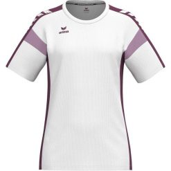 Koszulka damska Erima Celebrate 125. Białe bluzki Erima, bez wzorów, sportowe, bez kołnierzyka, bez ramiączek. Za 280.99 zł.
