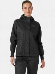Płaszcz Przeciwdeszczowy Damski Helly Hansen Loke 2.0. Czarne płaszcze Helly Hansen, m, bez wzorów, z materiału, bez kaptura. Za 559.00 zł.