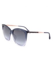 Jimmy Choo Damskie okulary przeciwsłoneczne w kolorze złoto-granatowym rozmiar: 57. Niebieskie okulary przeciwsłoneczne Jimmy Choo, bez wzorów, z tworzywa sztucznego. Za 404.95 zł.