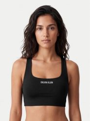 Calvin Klein Performance Biustonosz sportowy LVGWS6K191 Czarny. Czarne koszulki sportowe Calvin Klein Performance, bez wzorów, z syntetyku, bez ramiączek, na fitness i siłownię. Za 229.99 zł.