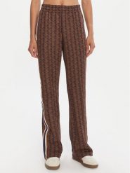 Lacoste Spodnie dresowe XF9313 Brązowy Regular Fit. Brązowe spodnie dresowe Lacoste, bez wzorów, z bawełny. Za 779.99 zł.