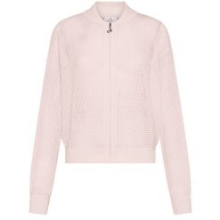 Deha Bluza Z Pełnym Zamkiem I Efektem Siatki Damskie. Czerwone bluzy Deha, s, bez wzorów, z bawełny, z kapturem. Za 576.99 zł.