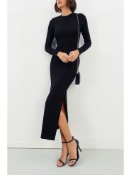 LA Angels Sukienka w kolorze czarnym rozmiar: L. Czarne sukienki LA Angels, l, bez wzorów, bez kołnierzyka, bez ramiączek, maxi. Za 126.99 zł.