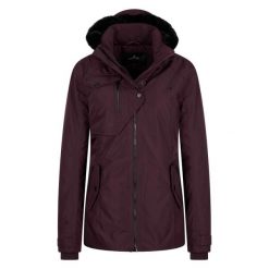 Parka dla kobiet Euro-Star Lajana. Czarne parki EURO-STAR, retro, bez kaptura. W wyprzedaży za 922.50 zł.