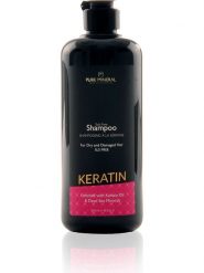 PURE MINERAL Szampon "Keratin - For Dry and Damaged Hair" - 500 ml rozmiar: onesize. Szampony do włosów PURE MINERAL. Za 65.85 zł.