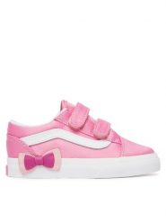 Vans Sneakersy Old Skool V Bow VN000E9WFRQ1 Różowy. Czerwone płaszcze Vans, bez wzorów, z materiału, bez kaptura. Za 160.99 zł.