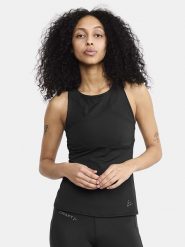 Craft Top sportowy "ADV Tone" w kolorze czarnym rozmiar: S. Czarne koszulki sportowe Craft, bez wzorów, z materiału, bez ramiączek, outdoorowe. Za 109.78 zł.