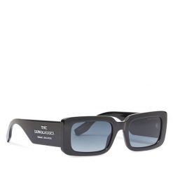 Okulary przeciwsłoneczne Marc Jacobs. Czarne okulary przeciwsłoneczne Marc Jacobs, bez wzorów. Za 389.99 zł.