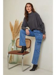 Joséfine Sweter "Izsak" w kolorze szarym rozmiar: L. Szare swetry Joséfine, l, bez wzorów, z kaszmiru, bez ramiączek. Za 152.99 zł.