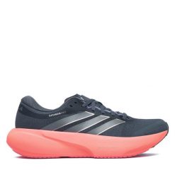 Buty do biegania adidas. Szare obuwie sportowe Adidas, bez zapięcia, do biegania. Za 649.99 zł.