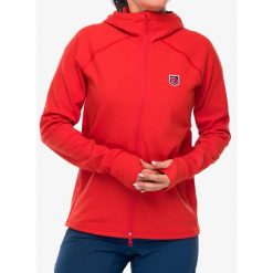Bluza polarowa damska Fjallraven Expedition Fleece Hoodie. Brązowe bluzy Fjällräven, xs, bez wzorów, z polaru, bez kaptura. Za 760.99 zł.