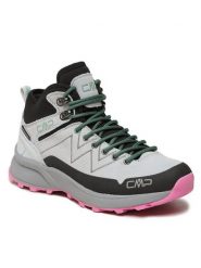 CMP Trekkingi Kaleepo Mid Wmn Wp 31Q4916 Szary. Szare obuwie sportowe CMP, ze skóry, trekkingowe. Za 499.99 zł.