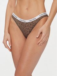 Calvin Klein Underwear Figi klasyczne 000QD3860E Brązowy. Brązowe figi Calvin Klein Underwear, xs, bez wzorów, z syntetyku. Za 49.99 zł.