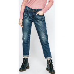 G-Star Raw - Jeansy Midge Saddle. Niebieskie jeansy G-Star Raw, z aplikacjami. W wyprzedaży za 219.90 zł.