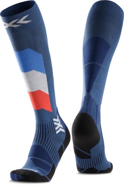 Skarpetki X-Socks Perform Patriot France. Białe skarpety X Socks, bez wzorów, z materiału. Za 189.99 zł.