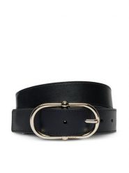 Furla Pasek Damski WC00077 AX0733 O6000 Czarny. Czarne paski Furla, bez wzorów, ze skóry. Za 479.99 zł.