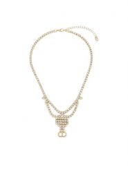 TWINSET Naszyjnik Collana 241TA4542 Złoty. Żółte naszyjniki Twinset, metalowe. Za 389.99 zł.