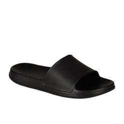 Klapki basenowe damskie Coqui Tora. Czarne klapki Coqui, bez wzorów, bez obcasa. Za 130.99 zł.