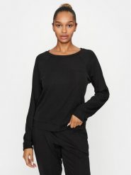 Calvin Klein Underwear Koszulka piżamowa 000QS7003E Czarny Regular Fit. Czarne koszule nocne Calvin Klein Underwear, m, bez wzorów, z bawełny, bez ramiączek. Za 299.99 zł.