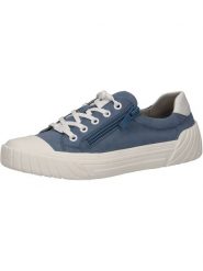 Caprice Skórzane sneakersy w kolorze niebieskim rozmiar: 38. Niebieskie trampki Caprice, bez wzorów, bez zapięcia. Za 161.94 zł.