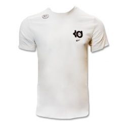 Koszulka Nike Kevin Durant Seasonal Logo Dri-FIT. Białe bluzki Nike, xl, bez wzorów, sportowe, bez kołnierzyka, bez ramiączek. Za 116.82 zł.