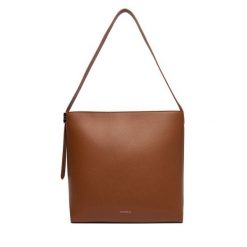 Torebka Coccinelle. Brązowe shopper Coccinelle, bez wzorów, bez dodatków. Za 1,439.00 zł.