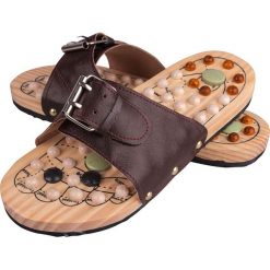 Masażer inSPORTline Kapcie masujące unisex Klabaka brązowe r. 38 (16907-38). Obuwie domowe inSPORTline. Za 60.90 zł.