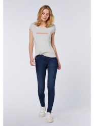 Detto Fatto Koszulka w kolorze szarym rozmiar: 46. Szare bluzki Detto Fatto, bez wzorów, z bawełny, bez kołnierzyka, bez ramiączek. Za 60.99 zł.