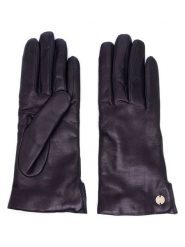 COCCINELLE Skórzane rękawiczki w kolorze czarnym rozmiar: M. Czarne rękawiczki Coccinelle, bez wzorów, z materiału. Za 418.69 zł.