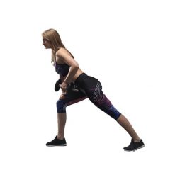 Damskie legginsy 3/4 Dorawon Electric. Niebieskie legginsy DORAWON, bez wzorów. Za 425.00 zł.