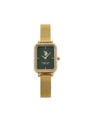 U.S. Polo Assn. Zegarek Odette USP8391GR Złoty. Żółte, analogowe zegarki U.S. Polo Assn., złote. Za 439.99 zł.