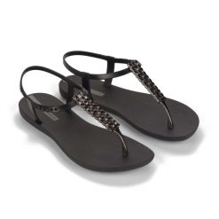 Sandały damskie Ipanema Class Modern. Brązowe sandały Ipanema, bez wzorów, bez obcasa, bez zapięcia. Za 139.00 zł.