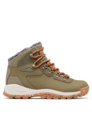 Columbia Trekkingi Newton Ridge Wp Omni-Heat II 2100221 Zielony. Zielone obuwie sportowe Columbia, ze skóry, trekkingowe. Za 599.99 zł.