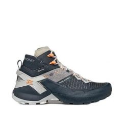 Buty trekkingowe Garmont 9.81 Onyx GTX Mid. Niebieskie trekkingi Garmont, z gore-texu, do biegania. Za 886.00 zł.
