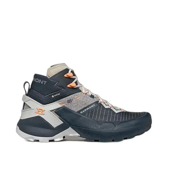 Buty trekkingowe Garmont 9.81 Onyx GTX Mid. Niebieskie trekkingi Garmont, z gore-texu, do biegania. Za 886.00 zł.