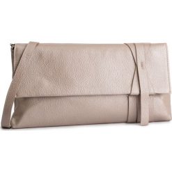 Torebka SIMPLE - XK3869-ELB-KG00-4700-X Oliwka. Brązowe listonoszki Simple, bez wzorów, ze skóry, eleganckie, bez dodatków. W wyprzedaży za 349.00 zł.
