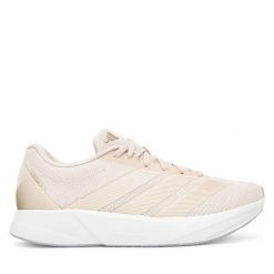 Buty do biegania adidas. Czerwone obuwie sportowe Adidas, bez zapięcia, do biegania. Za 219.99 zł.