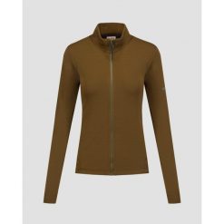 Bluza damska Dolomite Latemar Zip Fleece. Zielone bluzy Dolomite, bez wzorów, bez kaptura. Za 769.99 zł.