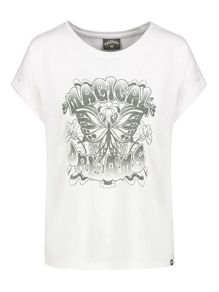 Eight2Nine Koszulka w kolorze białym rozmiar: XS. Białe bluzki Eight2Nine, xs, bez wzorów, bez kołnierzyka, bez ramiączek. Za 25.95 zł.