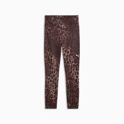 Legginsy damskie Puma TAD ESSENTIAL SPOTTED HAZE brązowe 52851513 r S. Brązowe legginsy Puma, l, bez wzorów, z dzianiny. Za 146.17 zł.